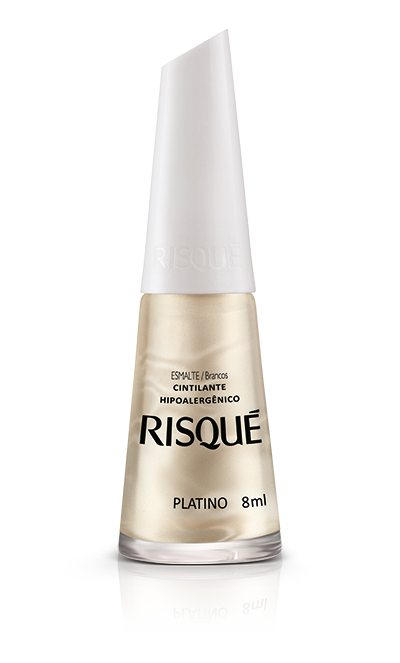 Esmalte Risqué - Platino