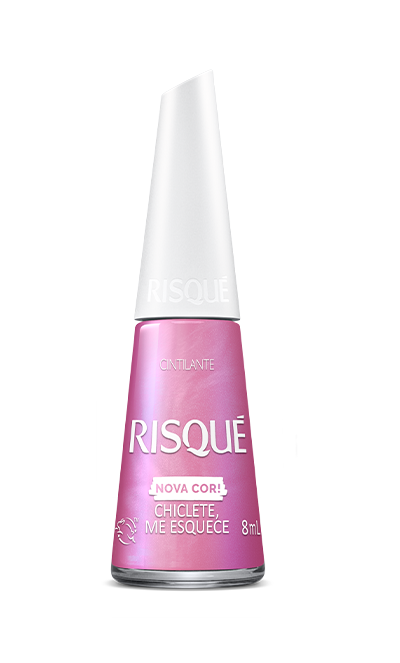 Esmalte Risqué - Chiclete me esquece