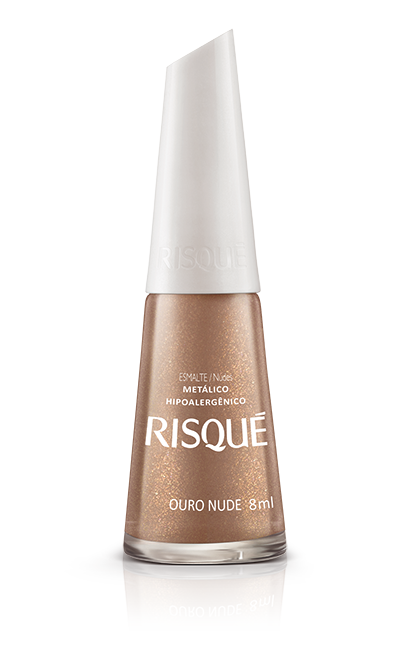 Esmalte Risqué - Ouro Nude