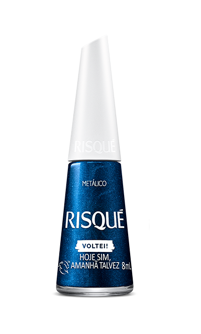 Esmalte Risqué - Hoje sim, amanhã talvez.