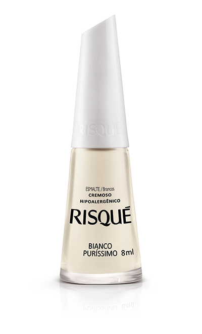 Esmalte Risqué - Bianco Puríssimo