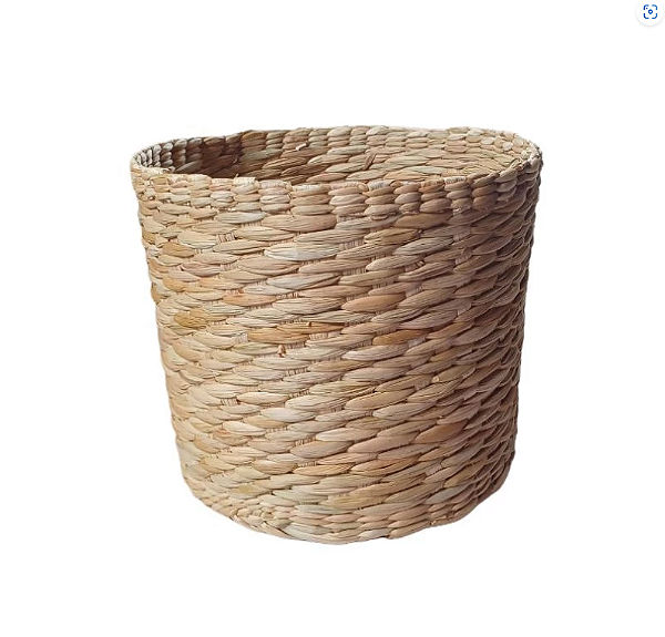 Cesta Organizadora Cachipot Vaso Taboa Redondo 25x22