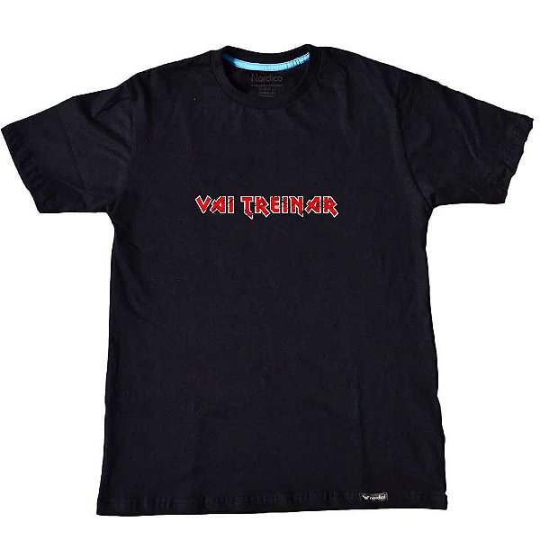 Camiseta Vai Treinar Preta