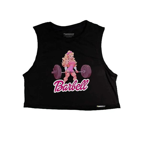 Cropped Barbell 100% Algodão