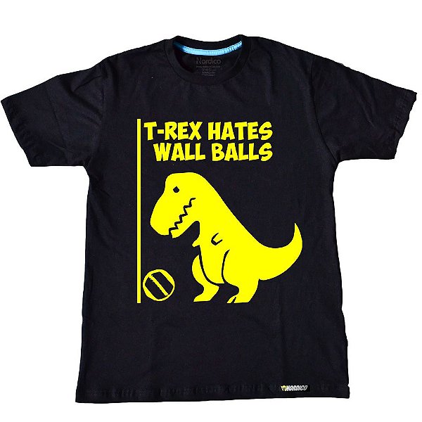 Camiseta Trex Hates Wall Ball