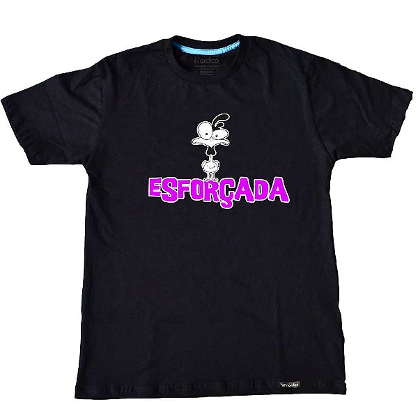 Camiseta Franga esforçada Preta