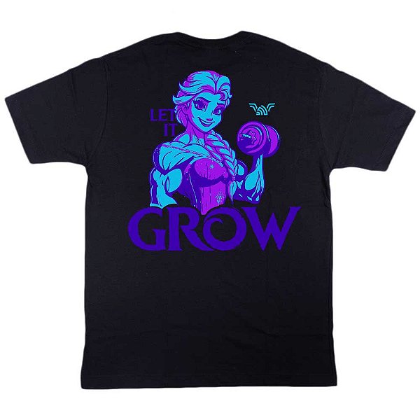 Camiseta Let it Grow Preta