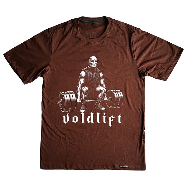 Camiseta Voldlift Marrom