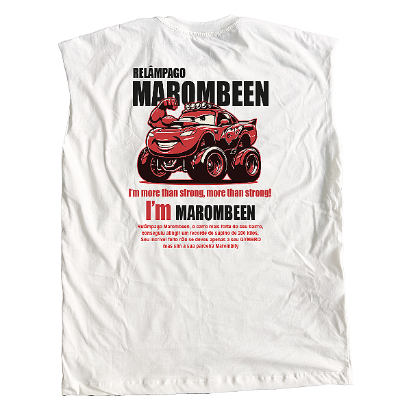 Oversized Regata Carros Relampago Marombeen