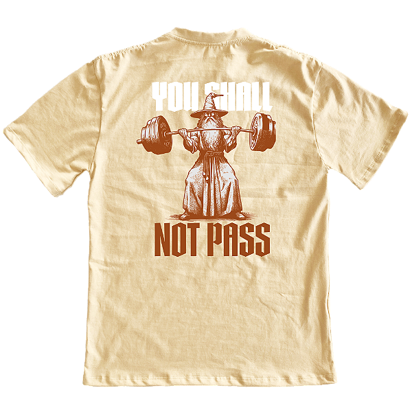 Oversized You Shall Not Pass Cor Twine