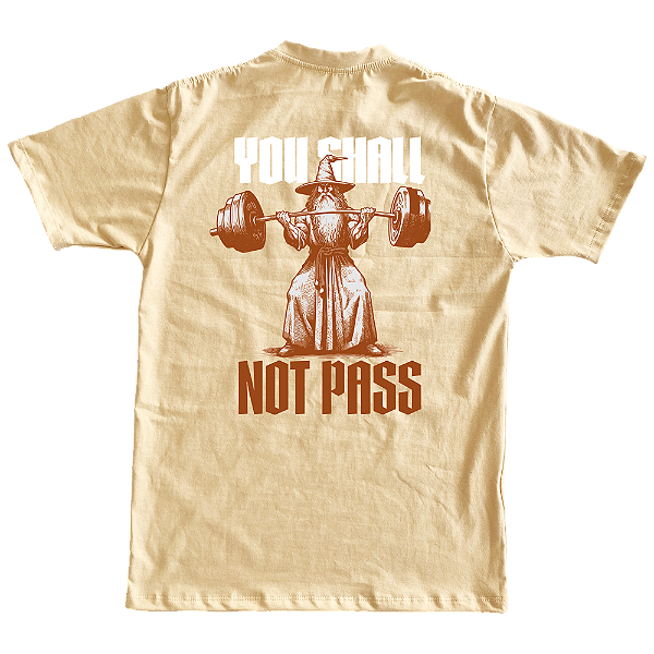 Camiseta You Shall Not Pass Cor Twine
