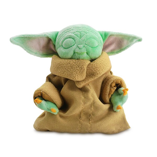 Pelúcia Yoda Star Wars Mandalorian The Child - ‎Zen Pose - Disney Store