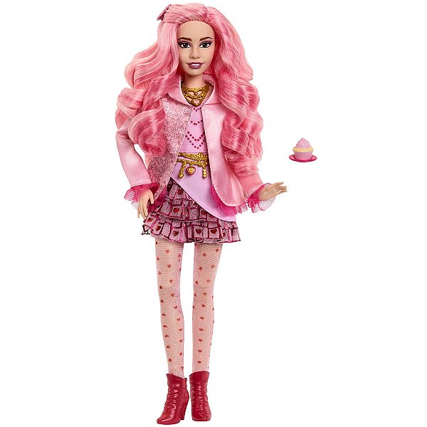 BONECA BRIDGET JOVEM RAINHA DE COPAS DISNEY DESCENDENTES - HWT91 - MATTEL