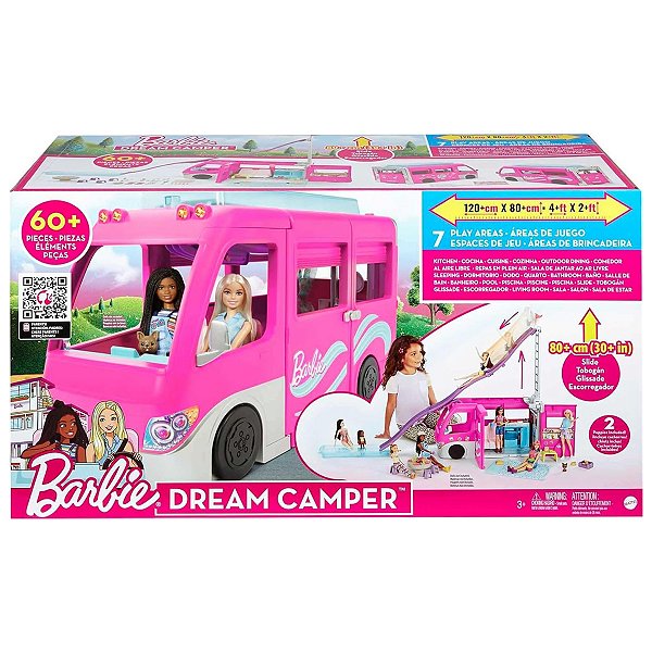 BARBIE TRAILER DOS SONHOS DREAM CAMPER - HCD46 - MATTEL