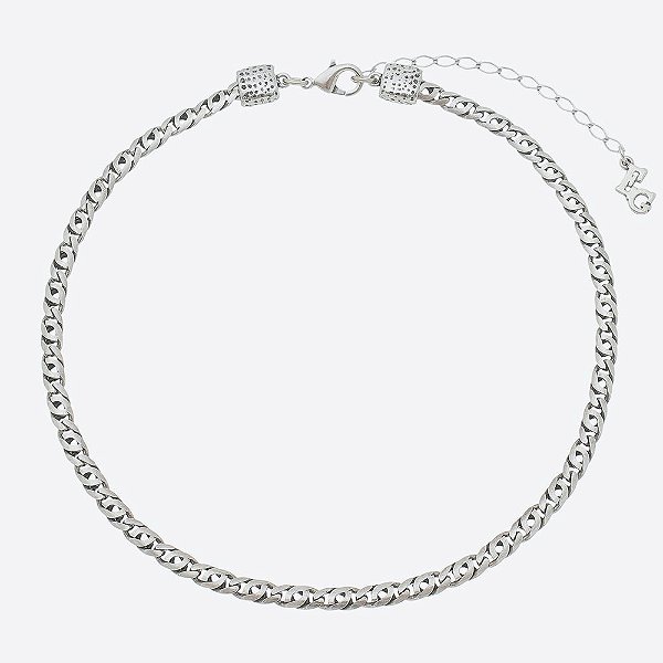 Choker Groumet Básica Prata
