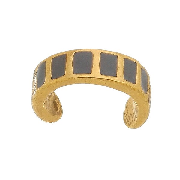 Piercing Fake Ladrilho Ouro