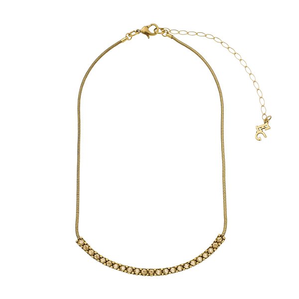Choker Golden Básica Ouro