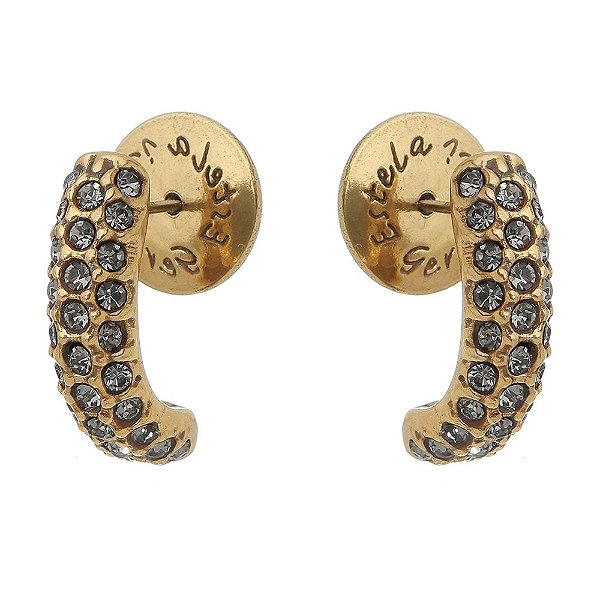 Brinco Delicado Básica Ouro