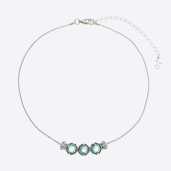 Colar Choker Delicado Arwen Prata