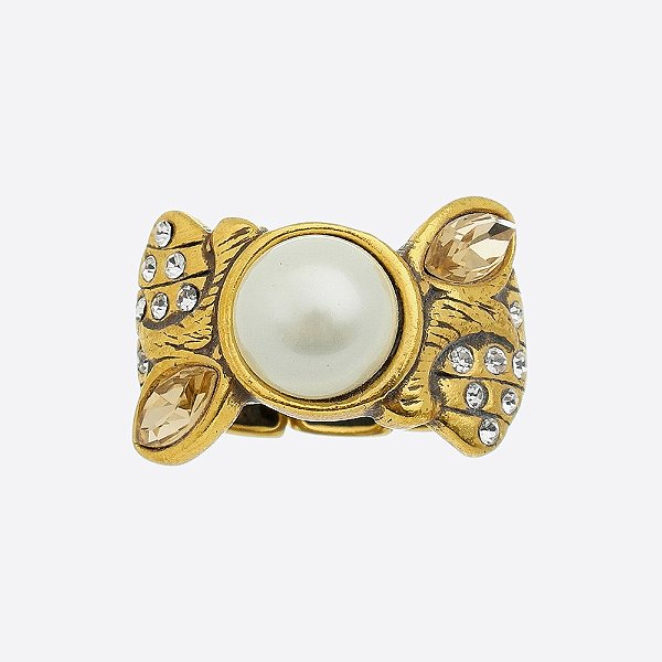 Anel Pérola Arwen Ouro