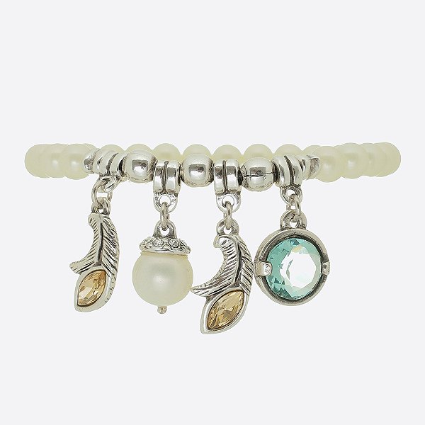 Pulseira Pérola Arwen Prata
