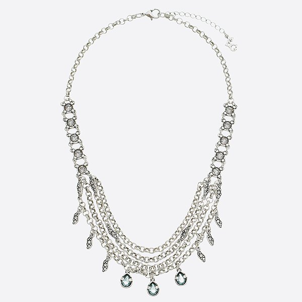 Colar Design Tasmin Prata