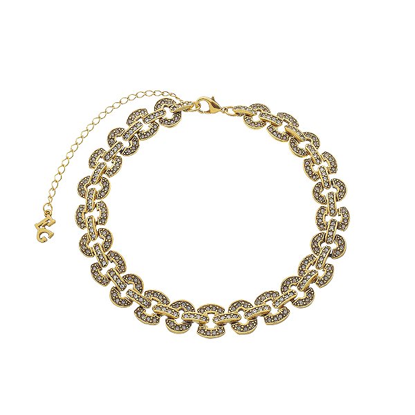 Colar Choker Meredith Ouro