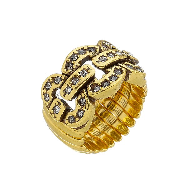 Anel Formas Meredith Ouro