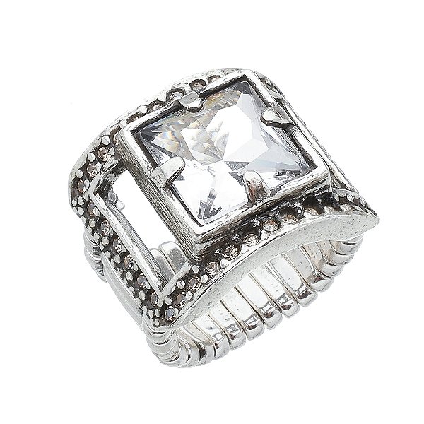 Anel Conceito Gatsby Prata