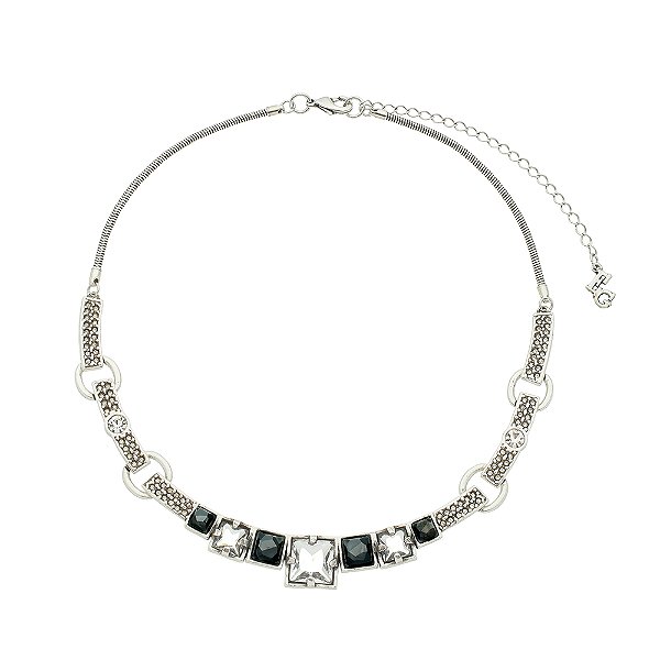 Colar Choker Conceito Gatsy Prata