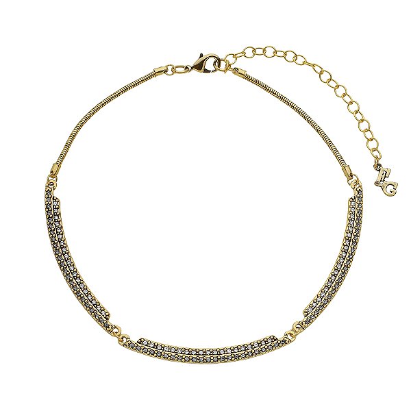 Colar Choker Delicada Dinasty Ouro