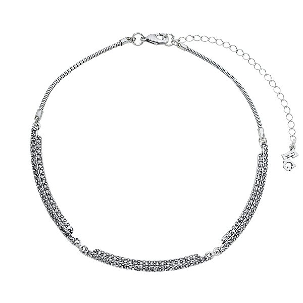 Colar Choker Delicada Dinasty Prata