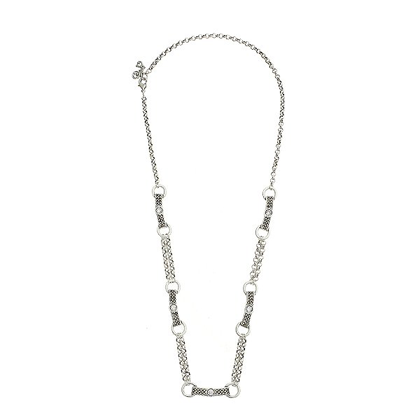 Colar Design Gatsby Prata