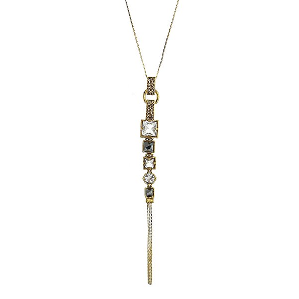 Colar Longo Gatsby Ouro