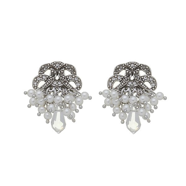 Brinco Cacho Grace Prata