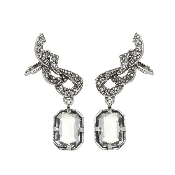 Brinco Earcuff Grace Prata