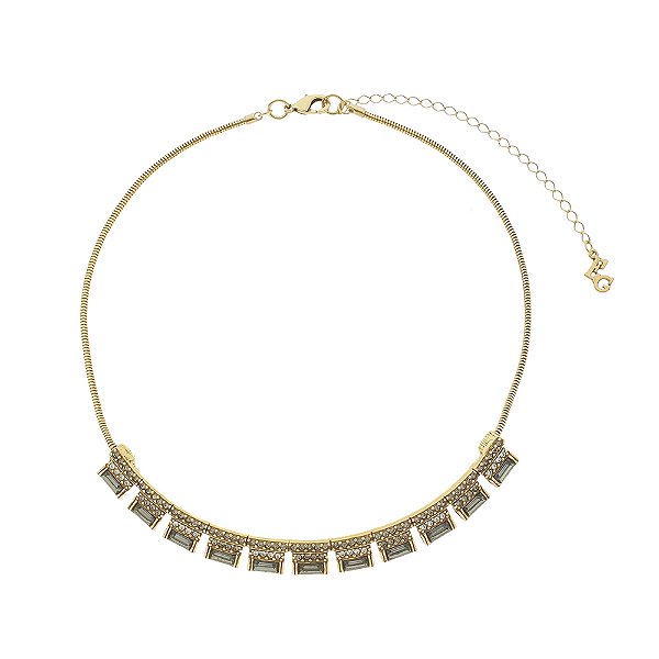 Colar Choker Delicado Bessie Ouro
