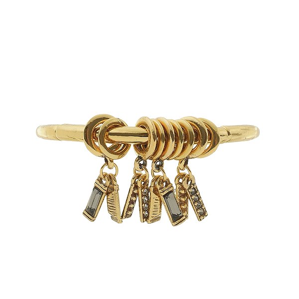 Pulseira Berloques Bessie Ouro