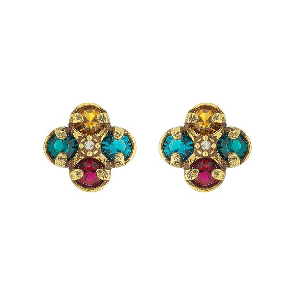 Brinco Color Kahlo Ouro