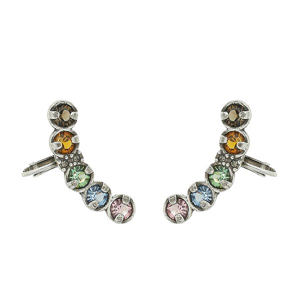 Brinco Ear Cuff Kahlo Prata