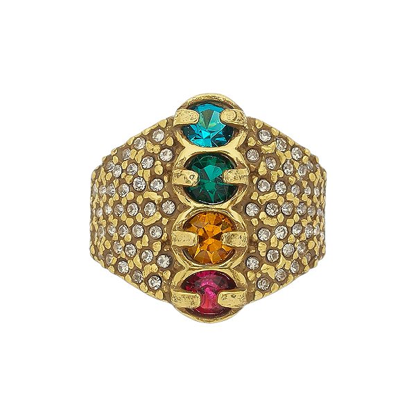 Anel Design Kahlo Ouro