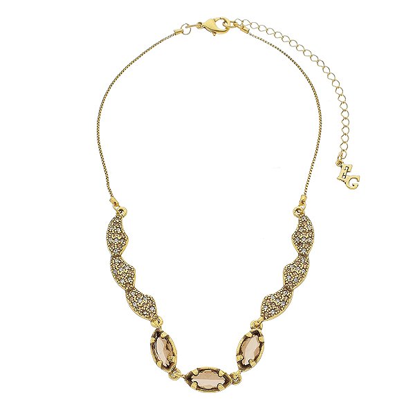 Colar Choker Bangarole Ouro