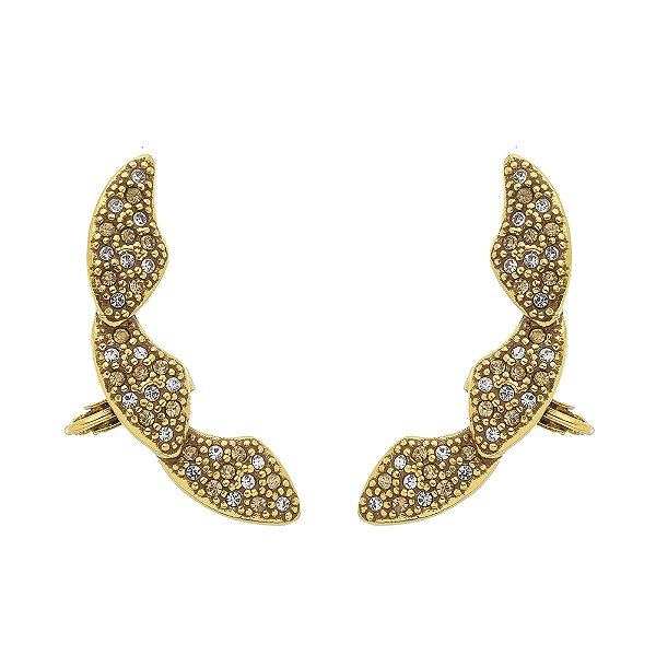 Brinco Earcuff Bangarole Ouro