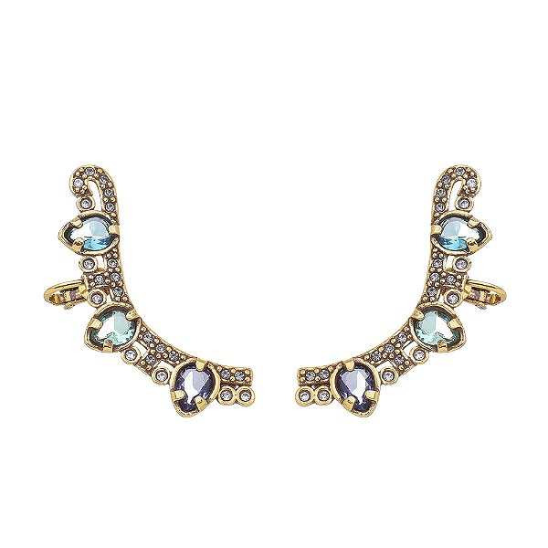 Brinco Earcuff Ross Ouro