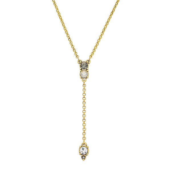 Colar Delicado Vitrais Ouro