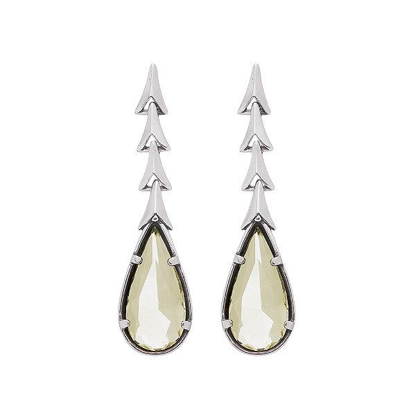 Brinco Conceito Klimt Prata