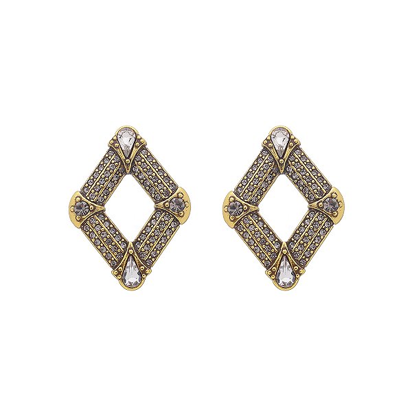 Brinco Design Klimt Ouro