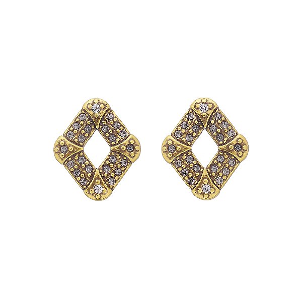 Brinco Formas Klimt Ouro