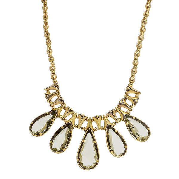 Colar Conceito Klimt Ouro