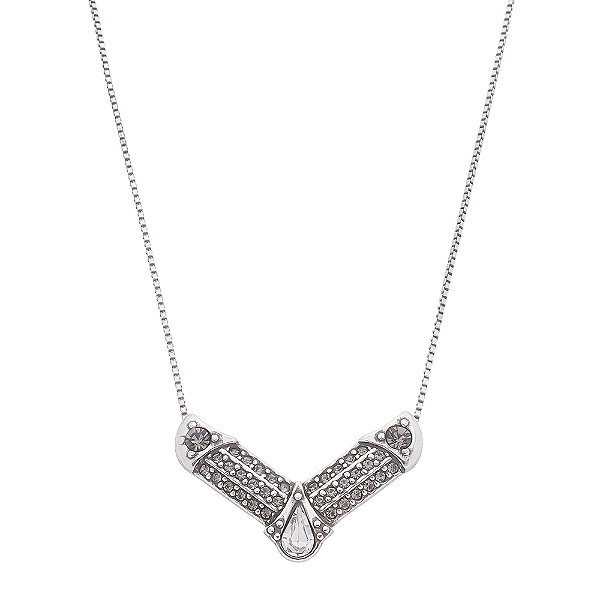 Colar Formas Klimt Prata